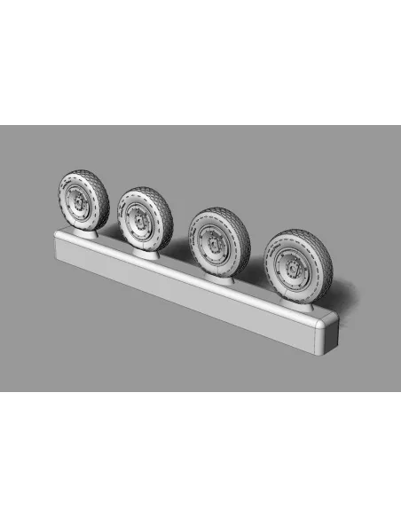 SBD Dauntless Wheels, 1/72 - Brengun BRL72239