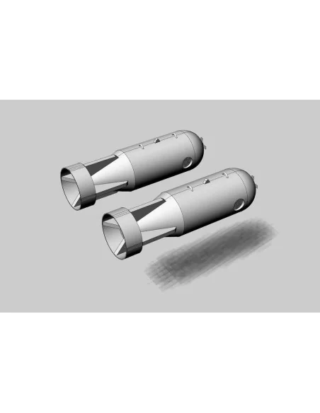 Mk54 depth charge (2pcs), 1/48 - Brengun BRL48147