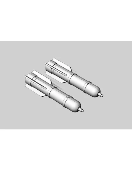 M26 flare (2pcs), 1/48 - Brengun BRL48148