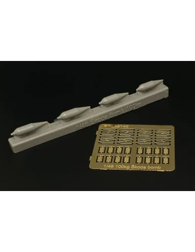 [NO_DESC] Škoda 100kg bomb, 1/48 - Brengun BRL48149