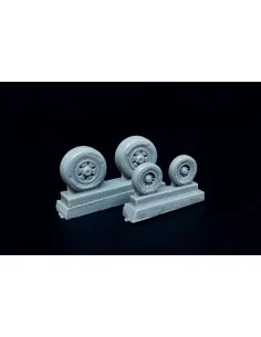 FA-18 EF Super Hornet Wheels, 1/72 - Brengun BRL72241