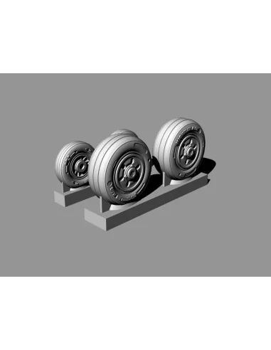 [NO_DESC] FA-18 EF Super Hornet Wheels, 1/72 - Brengun BRL72241