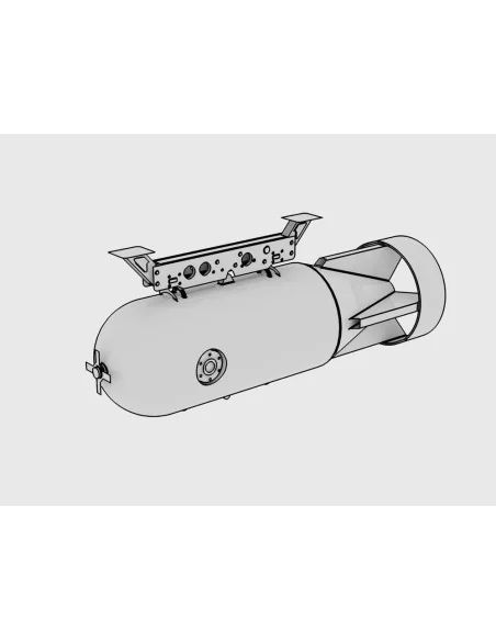 MKXVII Depth charge, 1/72 - Brengun BRL72244
