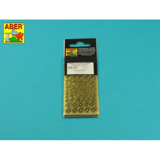 Hand wheels (1 selection) - Aber Models RE-SV-07 Hand wheels (1 selection) - Aber Models RE-SV-07