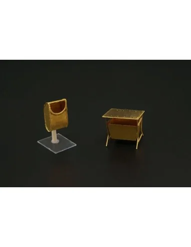 Street garbage bin (5pcs), 1/87 - Hauler HLR87208