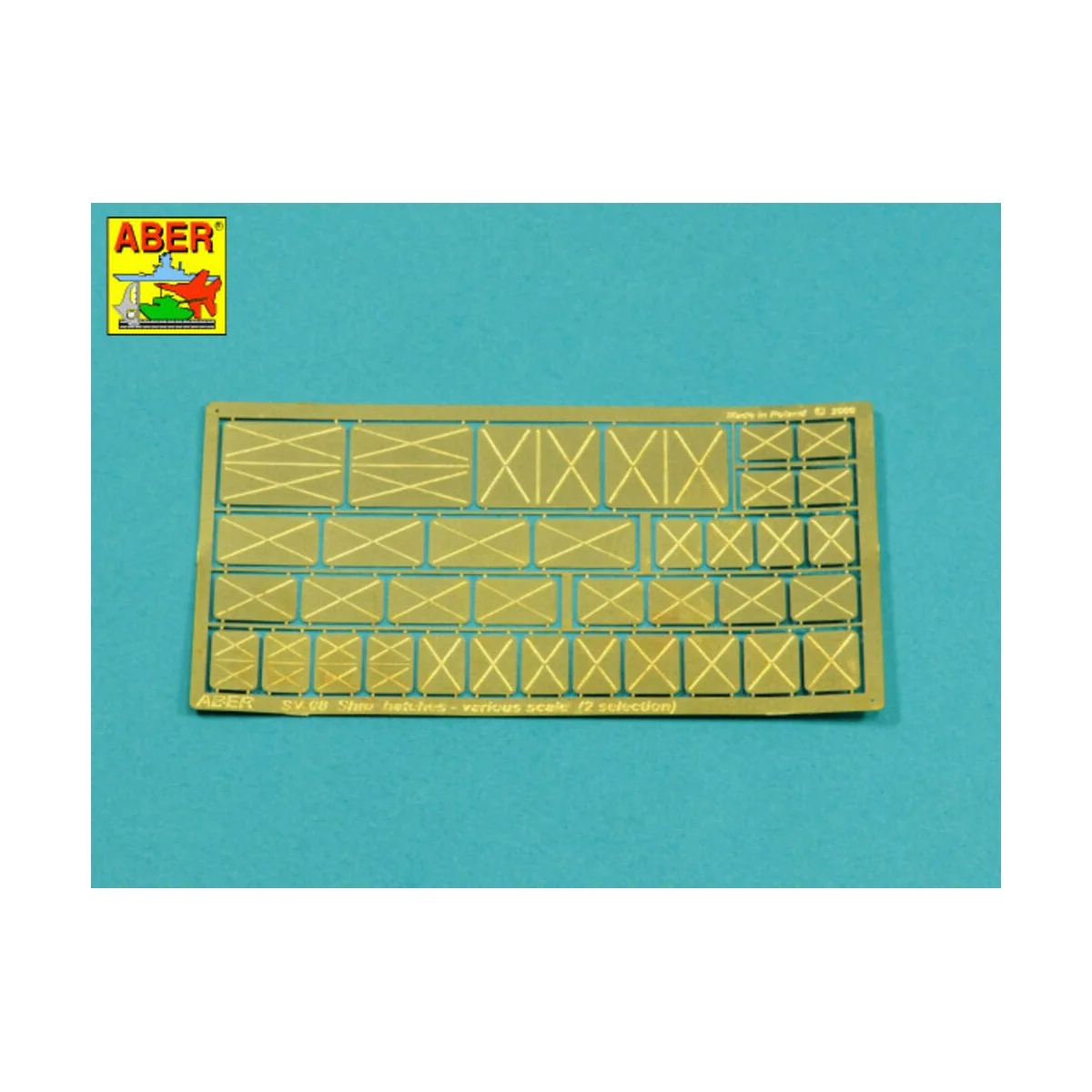 Schip hatches (2 selection) - Aber Models RE-SV-08