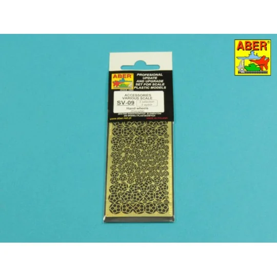 Hand wheels (2 selection) - Aber Models RE-SV-09 Hand wheels (2 selection) - Aber Models RE-SV-09