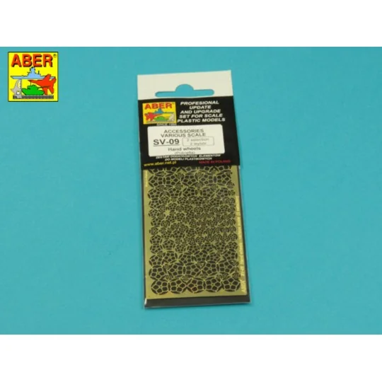 Hand wheels (2 selection) - Aber Models RE-SV-09 Hand wheels (2 selection) - Aber Models RE-SV-09