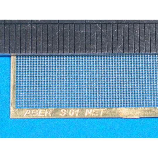 Nets and drilled plates ( 18 models -80x45mm ) - Aber Models S01