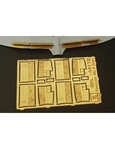 Hawker Tempest Mk.V flaps (Mark I kit), 1/144 - Brengun BRL144172