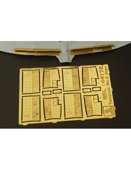 Hawker Tempest Mk.V flaps (Mark I kit), 1/144 - Brengun BRL144172