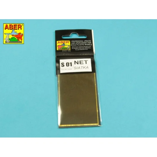 Nets and drilled plates ( 18 models -80x45mm ) - Aber Models S01