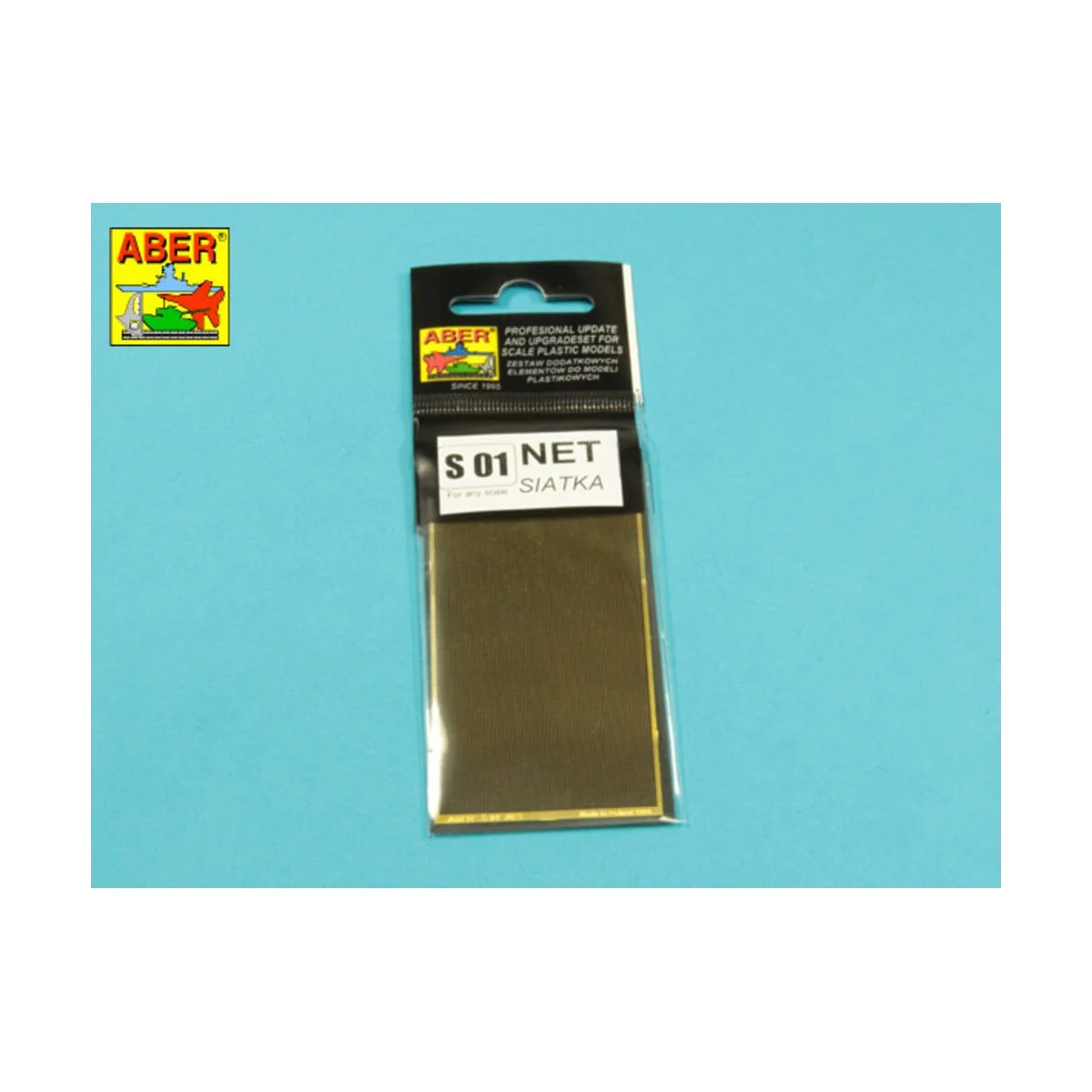 Nets and drilled plates ( 18 models -80x45mm ) - Aber Models S01