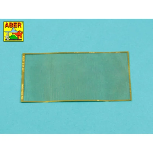 Nets and drilled plates ( 18 models -80x45mm ) - Aber Models S01