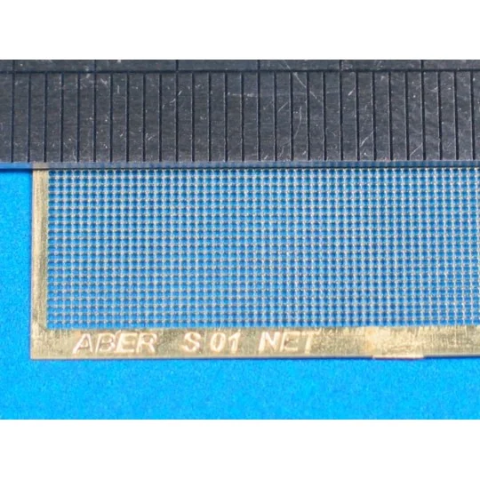 Nets and drilled plates ( 18 models -80x45mm ) - Aber Models S01