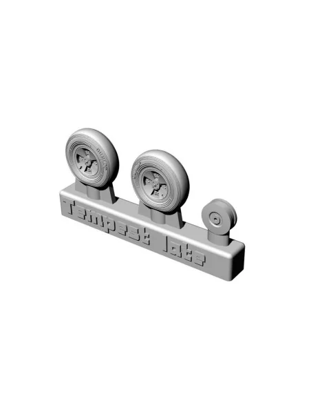 Hawker Tempest Mk.V wheels LATE, 1/72 - Brengun BRL72261