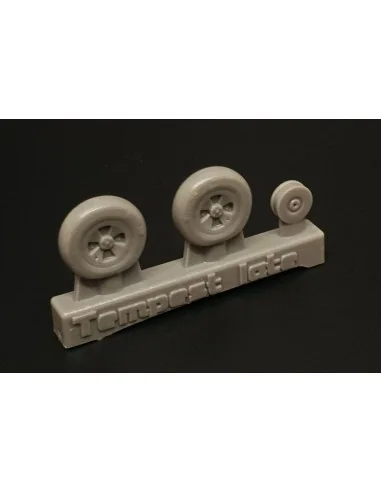 Hawker Tempest Mk.V wheels LATE, 1/72 - Brengun BRL72261