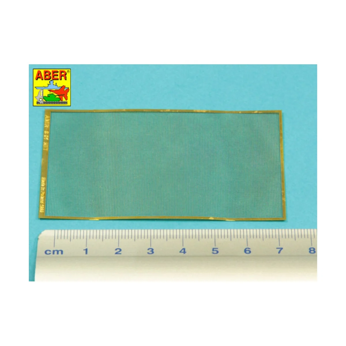 Nets and drilled plates ( 18 models -80x45mm ) - Aber Models S01