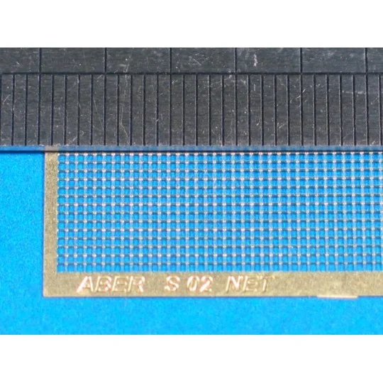 Nets and drilled plates ( 18 models -80x45mm ) - Aber Models S02