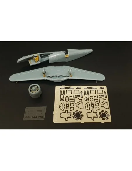 Fiat G.50 (Mark I kit), 1/144 - Brengun BRL144173
