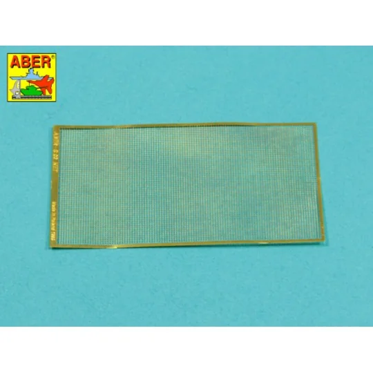 Nets and drilled plates ( 18 models -80x45mm ) - Aber Models S02