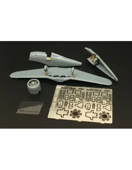 Fiat G.50 (Mark I kit), 1/144 - Brengun BRL144173