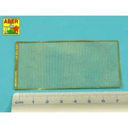 Nets and drilled plates ( 18 models -80x45mm ) - Aber Models S02