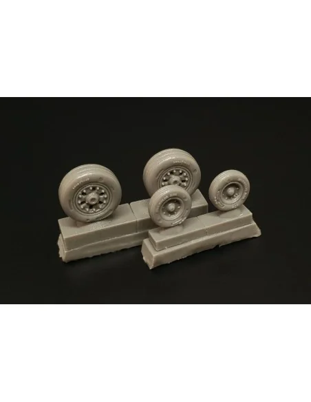 F/A-18 C/D wheel set, 1/72 - Brengun BRL72263