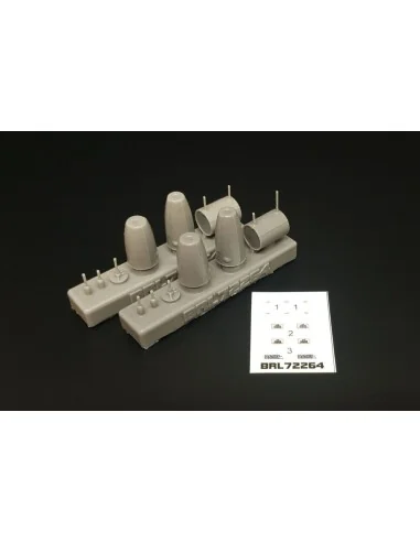 Mk77 napalm tank (2pcs), 1/72 - Brengun BRL72264