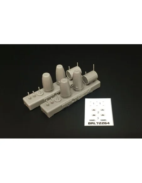 [NO_DESC] Mk77 napalm tank (2pcs), 1/72 - Brengun BRL72264