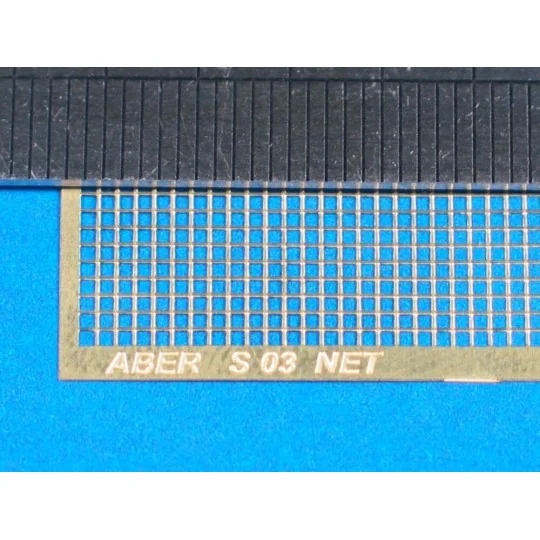 Nets and drilled plates ( 18 models -80x45mm ) - Aber Models S03 Nets and drilled plates ( 18 models -80x45mm ) - Aber Models S03