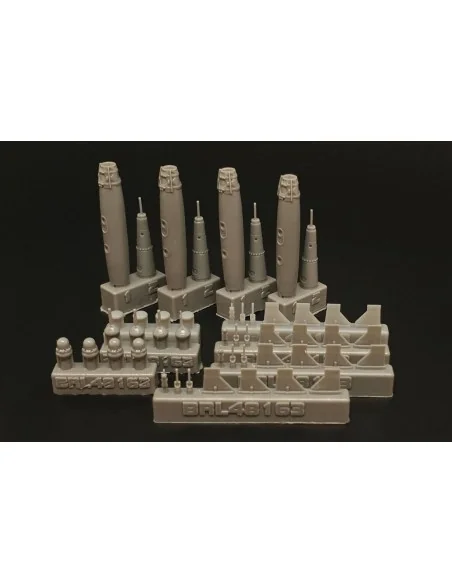 GBU-38 JDAM 500lb bomb (4pcs), 1/48 - Brengun BRL48163