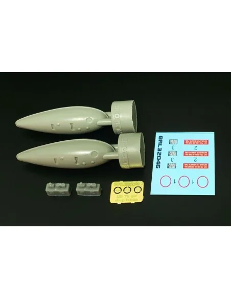 US 75 gal drop tank (2pcs), 1/32 - Brengun BRL32046