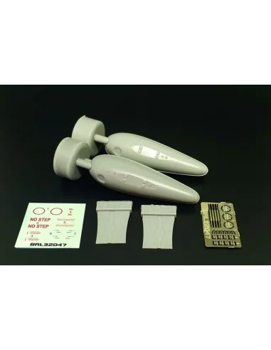 US 110 gal drop tank (2pcs), 1/32 - Brengun BRL32047