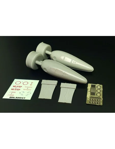 [NO_DESC] US 110 gal drop tank (2pcs), 1/32 - Brengun BRL32047