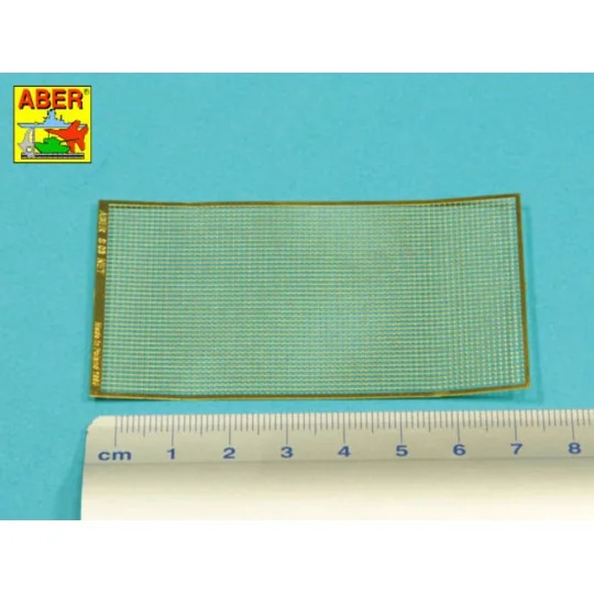 Nets and drilled plates ( 18 models -80x45mm ) - Aber Models S03 Nets and drilled plates ( 18 models -80x45mm ) - Aber Models S03