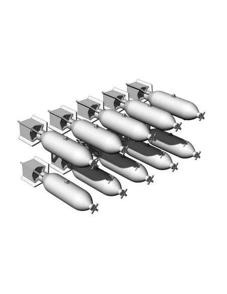 [NO_DESC] US GP 100lb AN-M30A1 bombs (10pcs), 1/48 - Brengun BRL48165