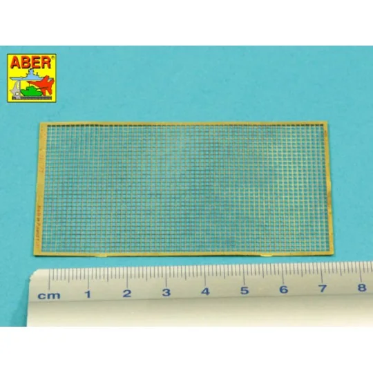 Nets and drilled plates ( 18 models -80x45mm ) - Aber Models S04