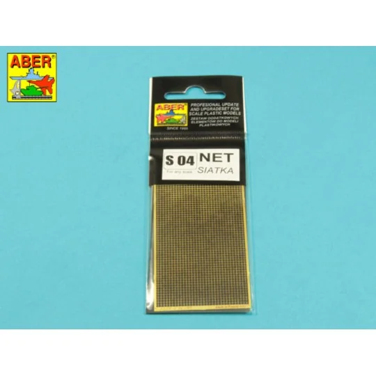 Nets and drilled plates ( 18 models -80x45mm ) - Aber Models S04