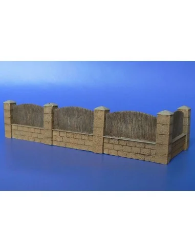 Fence with underpinning, 1/72 - Hauler HLH72133