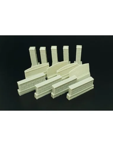 Fence with underpinning, 1/72 - Hauler HLH72133