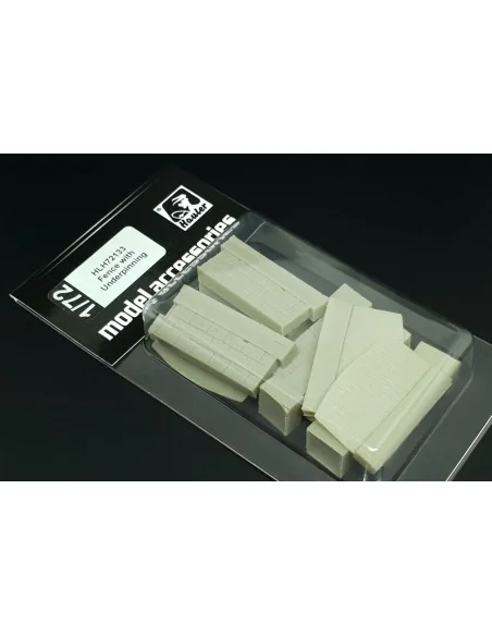 Fence with underpinning, 1/72 - Hauler HLH72133