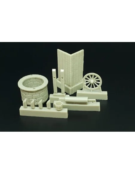 Stone well, 1/48 - Hauler HLF48022