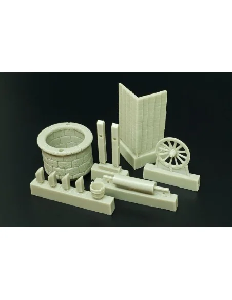 Stone well, 1/48 - Hauler HLF48022
