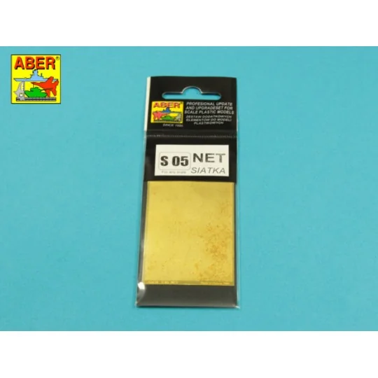 Nets and drilled plates ( 18 models -80x45mm ) - Aber Models S05