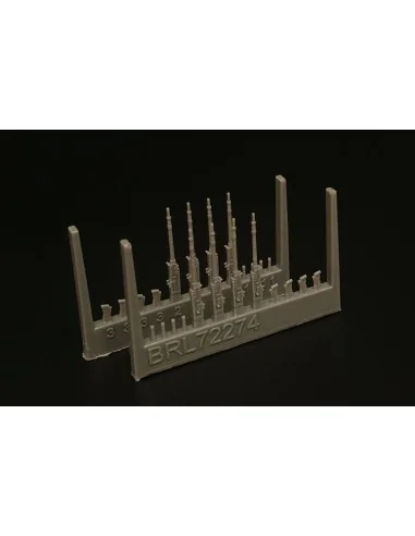 [NO_DESC] British Browning Mk.II (8pcs), 1/72 - Brengun BRL72274