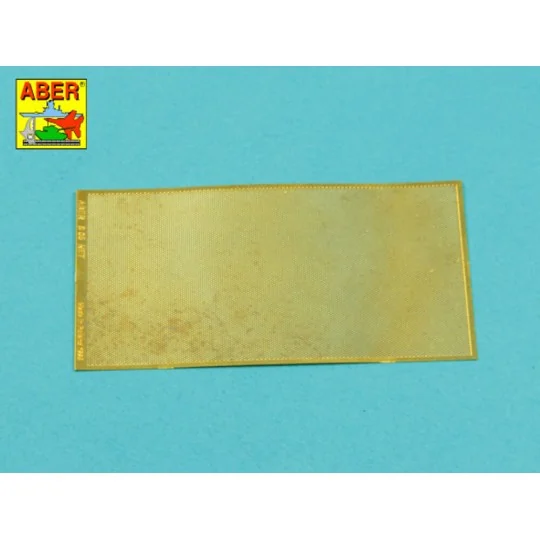 Nets and drilled plates ( 18 models -80x45mm ) - Aber Models S05 Nets and drilled plates ( 18 models -80x45mm ) - Aber Models S05