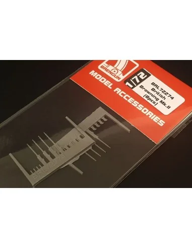 British Browning Mk.II (8pcs), 1/72 - Brengun BRL72274
