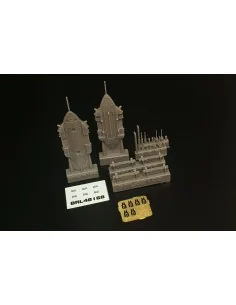 BRU-57 canted Vertical Ejector Rack (2 pcs), 1/48 - Brengun BRL48168