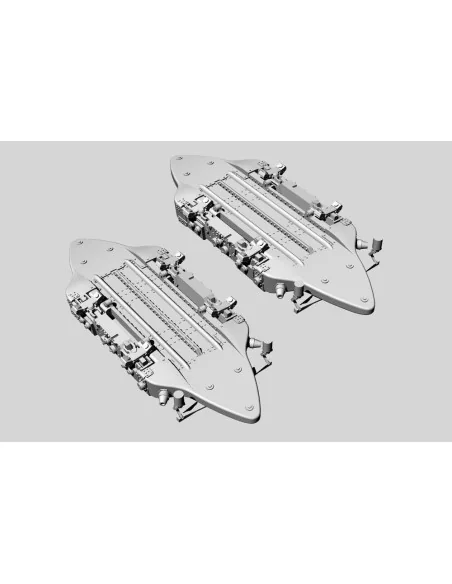 BRU-57 canted Vertical Ejector Rack (2 pcs), 1/48 - Brengun BRL48168